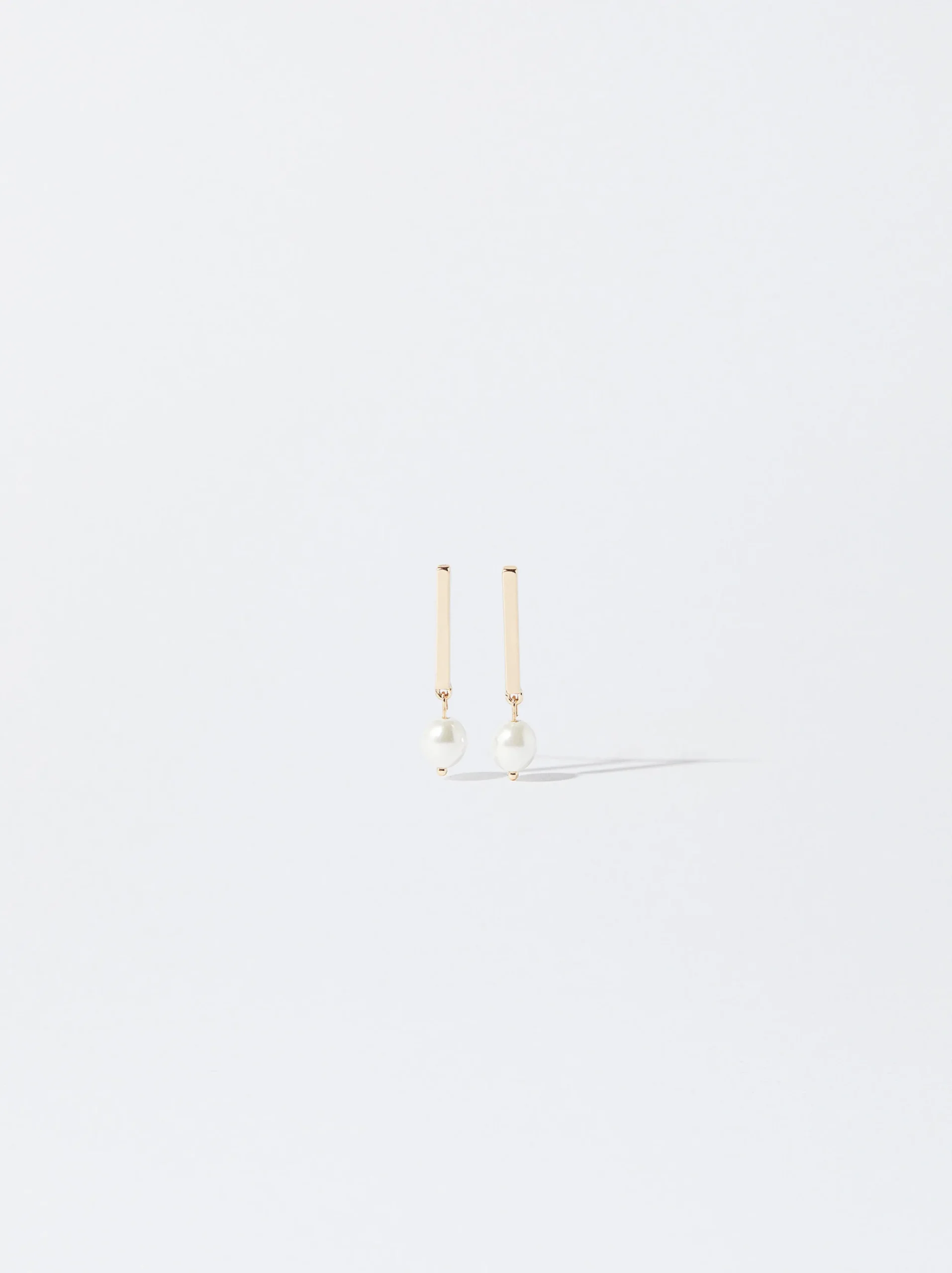PARFOIS Pendientes s Con Perla Dorado Outlet