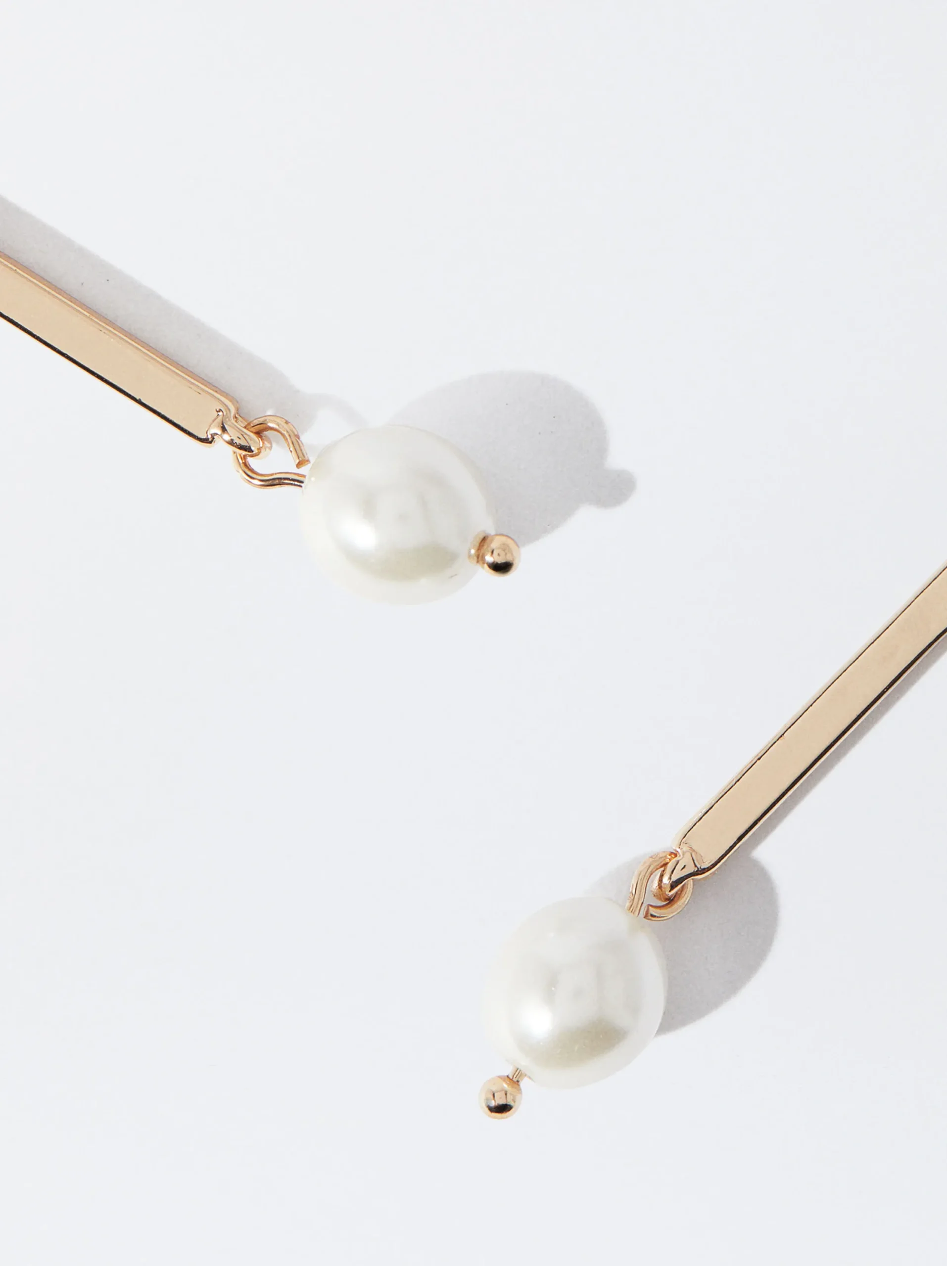 PARFOIS Pendientes s Con Perla Dorado Outlet