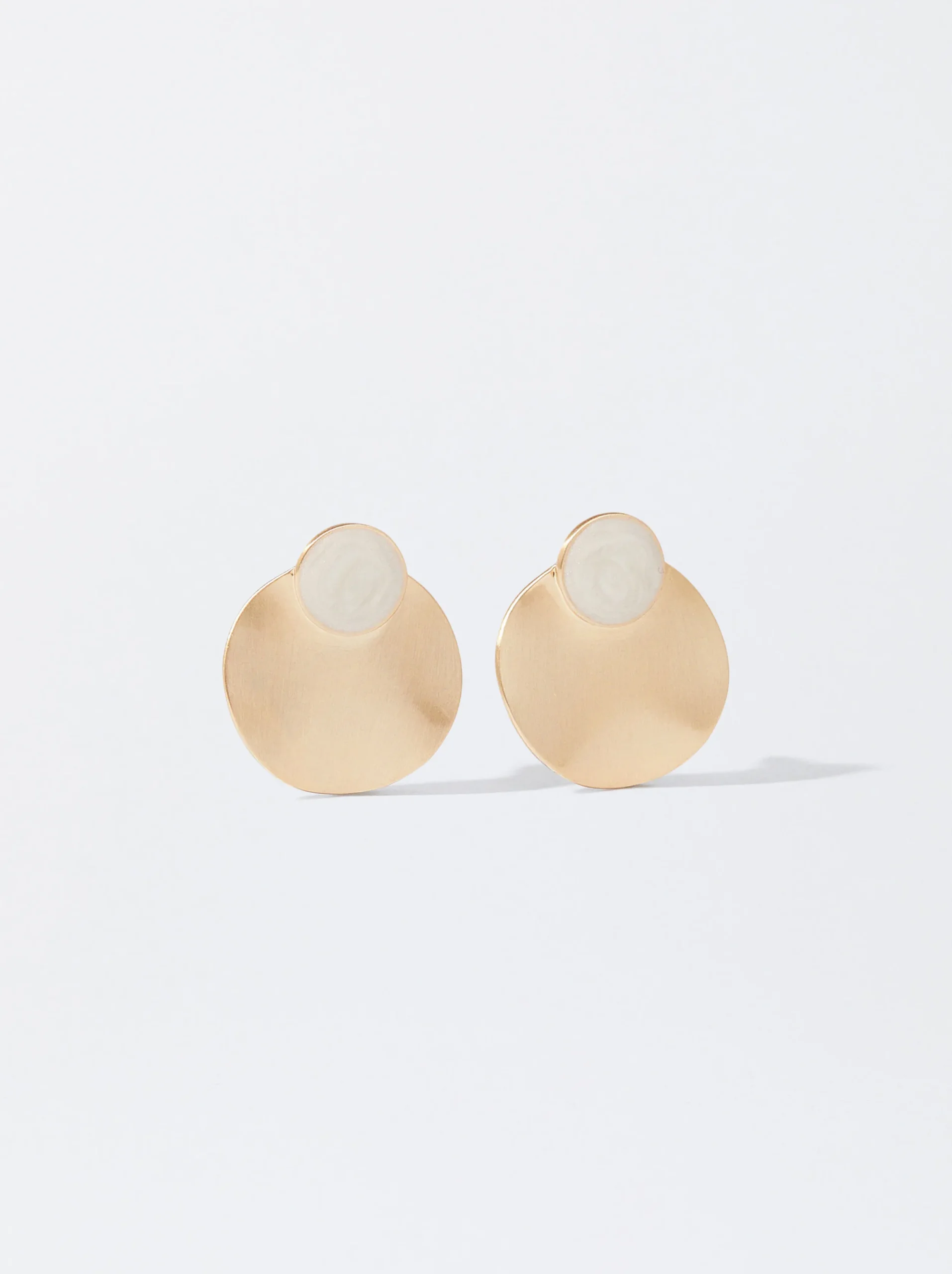 PARFOIS Pendientes s Esmaltados Dorado Sale