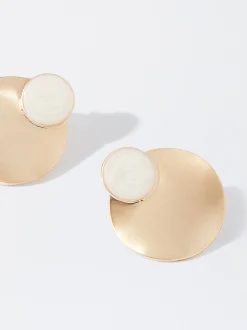 PARFOIS Pendientes s Esmaltados Dorado Sale
