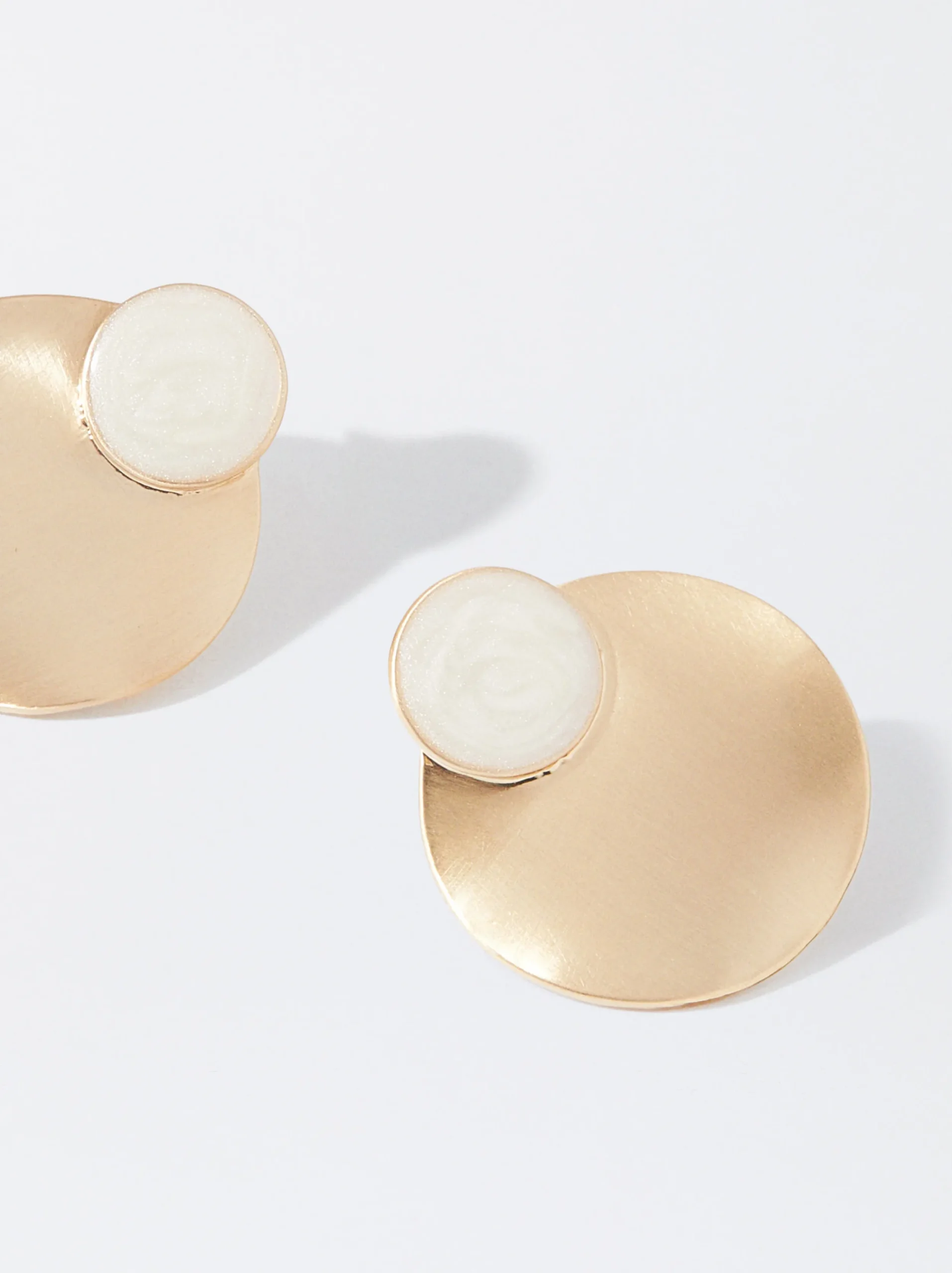 PARFOIS Pendientes s Esmaltados Dorado Sale