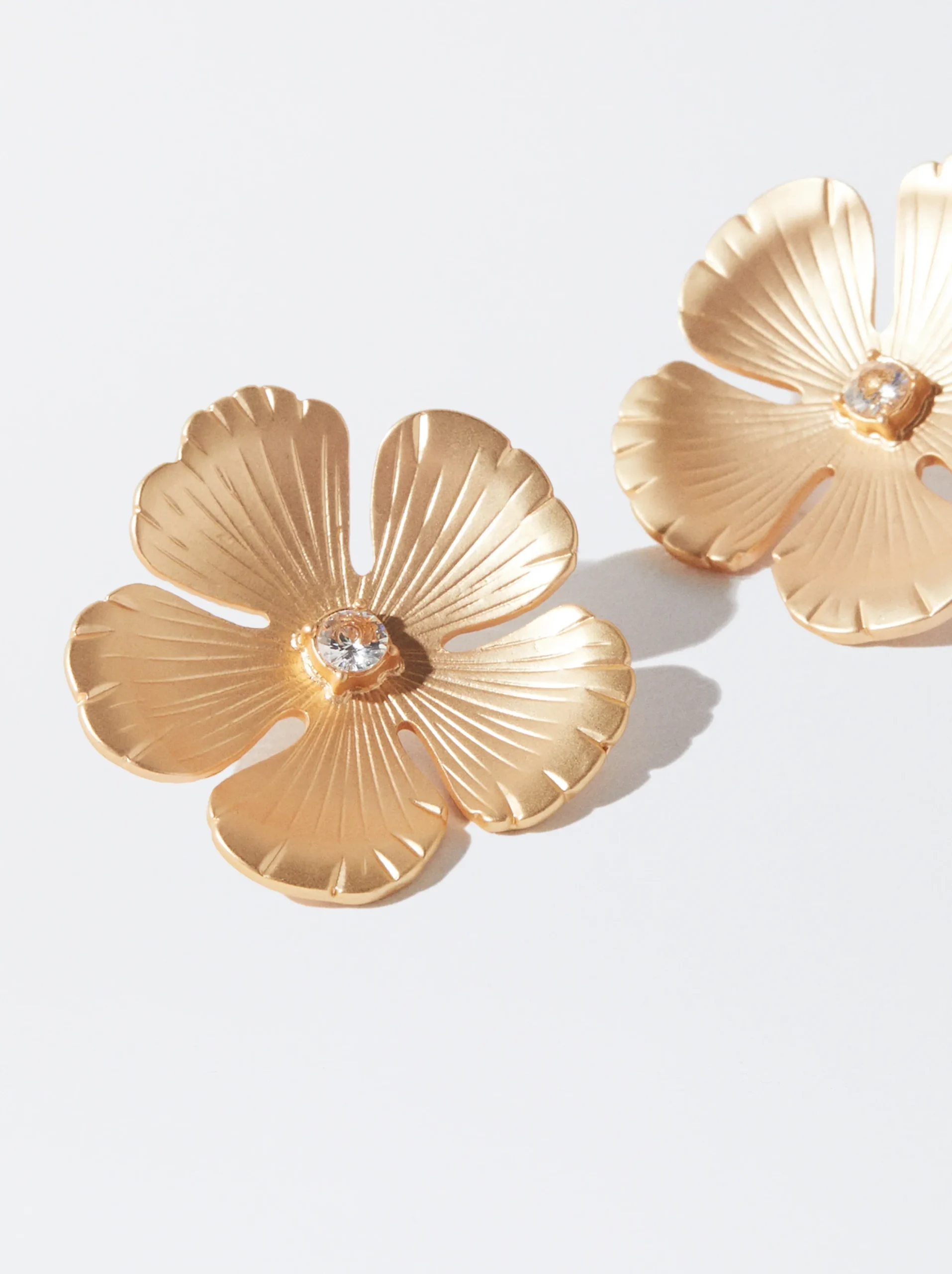 PARFOIS Pendientes s Flor Dorado Best