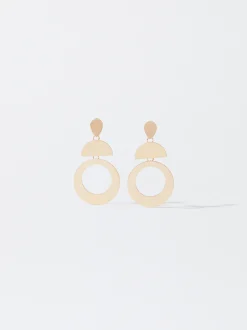 PARFOIS Pendientes s Geométricos Dorado Shop