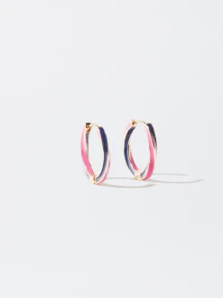PARFOIS Pendientes Esmaltados Multicor Outlet
