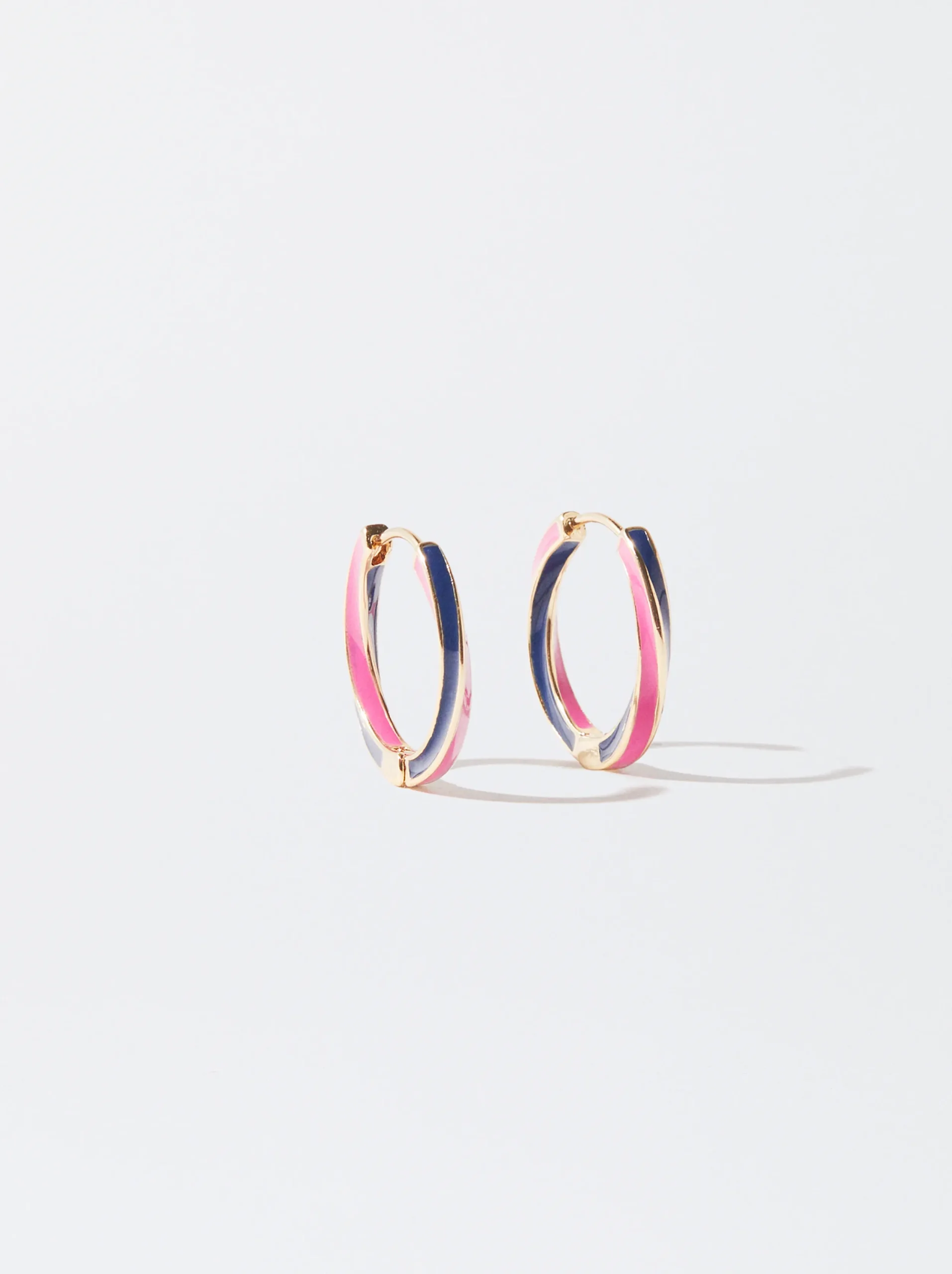 PARFOIS Pendientes Esmaltados Multicor Outlet