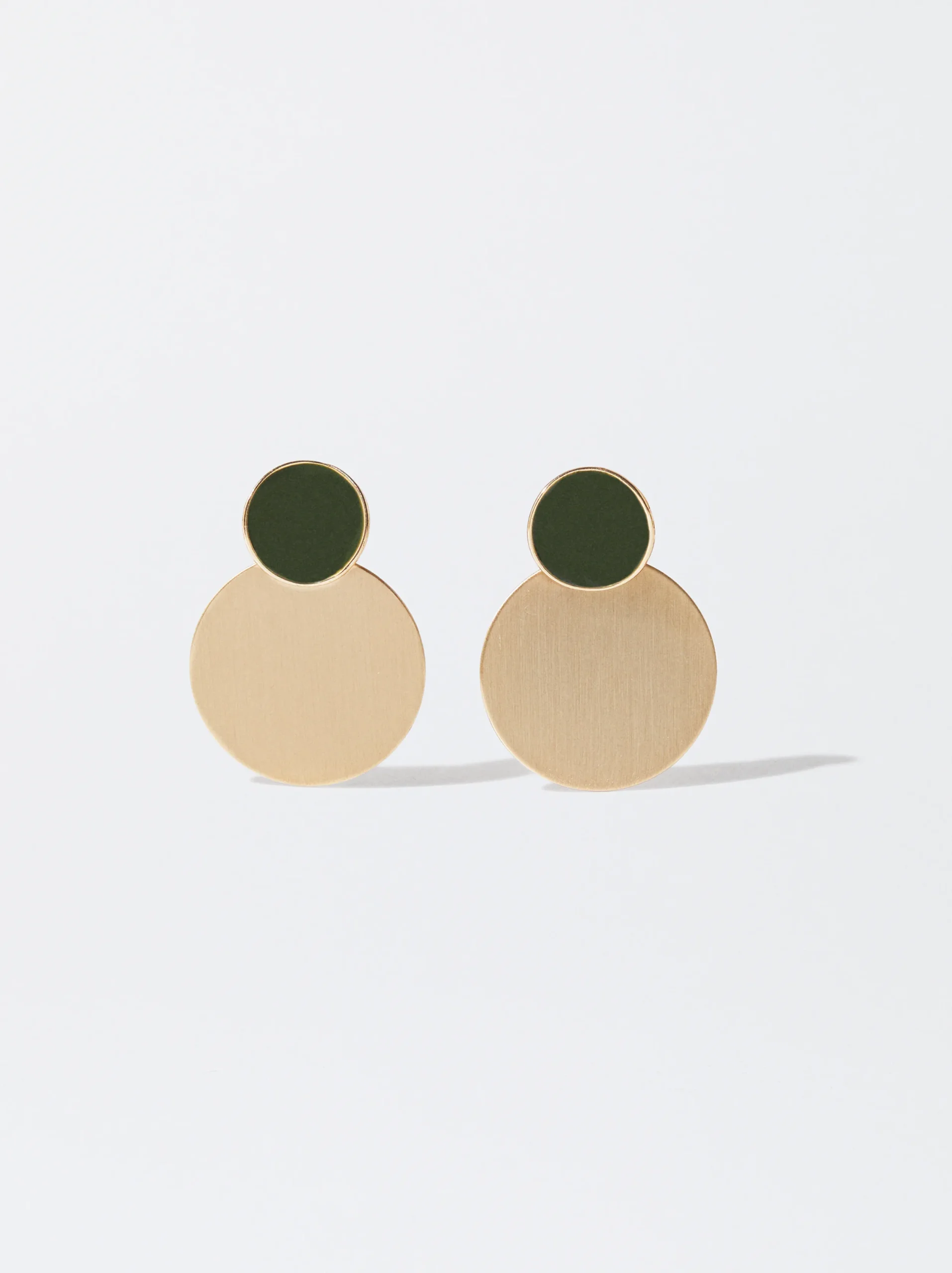 PARFOIS Pendientes Esmaltados Verde Online