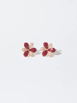 PARFOIS Pendientes Flor Multicor Outlet