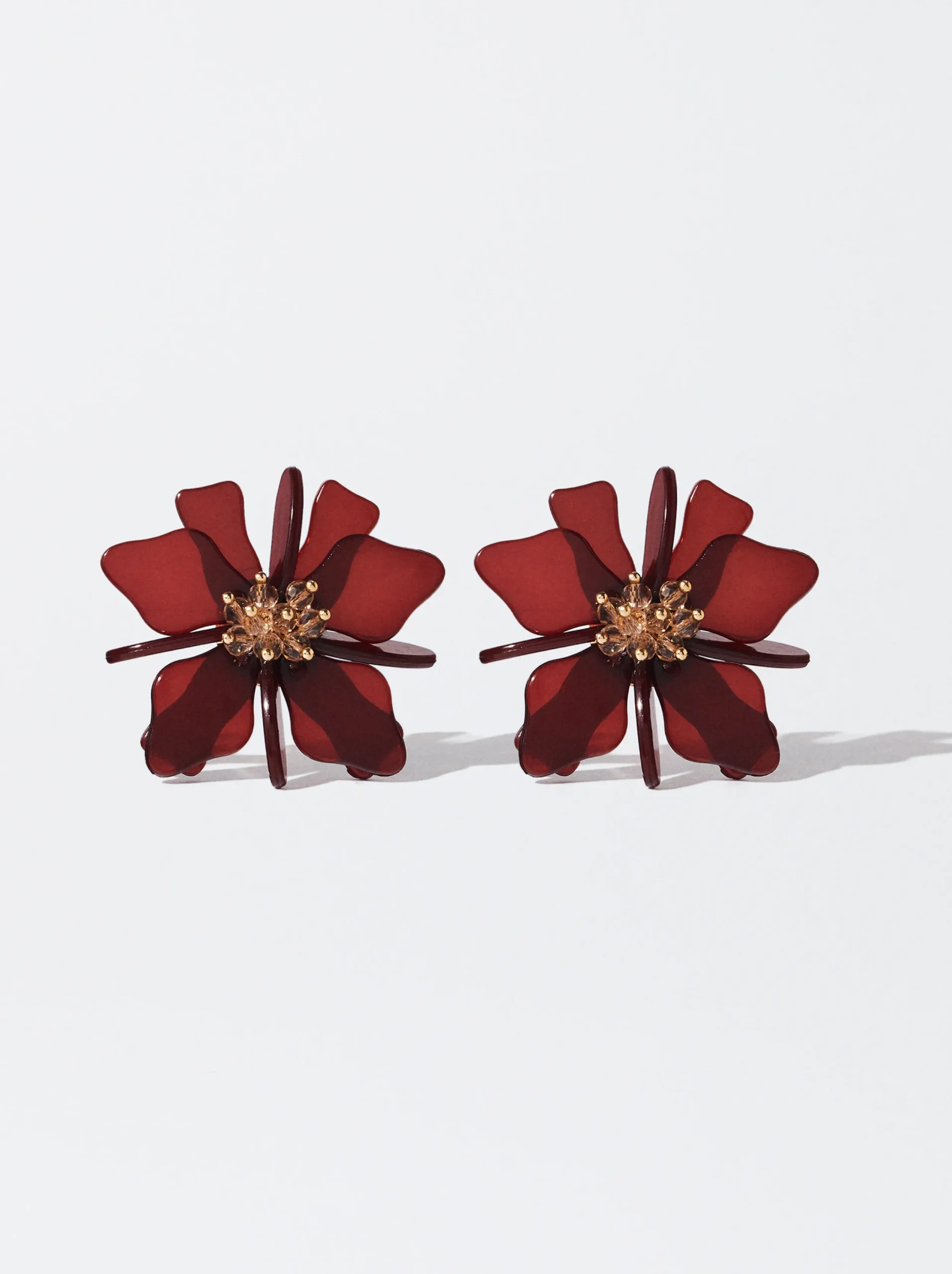 PARFOIS Pendientes Flor Azul Discount