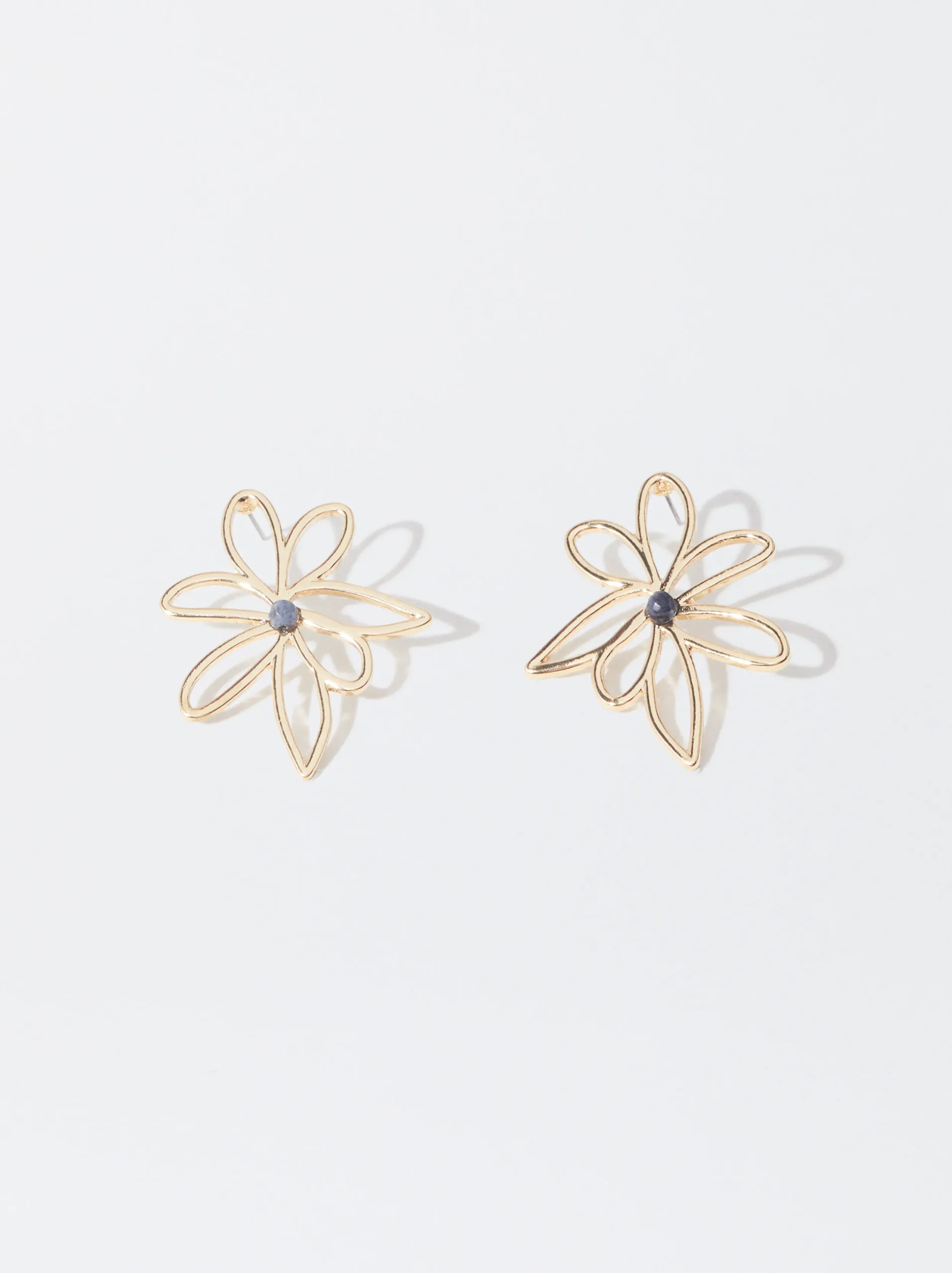 PARFOIS Pendientes Flor Azul Best Sale