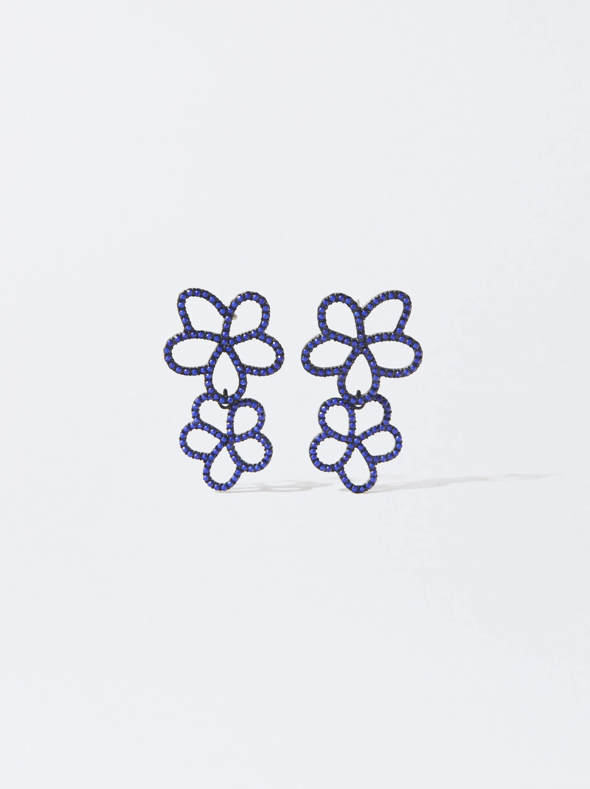 PARFOIS Pendientes Flor Multicor Sale