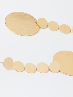 PARFOIS Pendientes Largos s Dorado Cheap