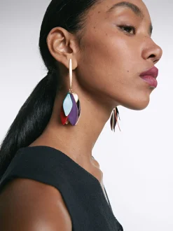 PARFOIS Pendientes Multicolor Multicor New