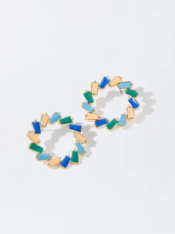 PARFOIS Pendientes Multicolor Multicor New