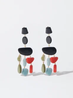 PARFOIS Pendientes Multicolor Multicor Store