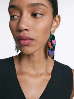 PARFOIS Pendientes Multicolor Multicor Best Sale