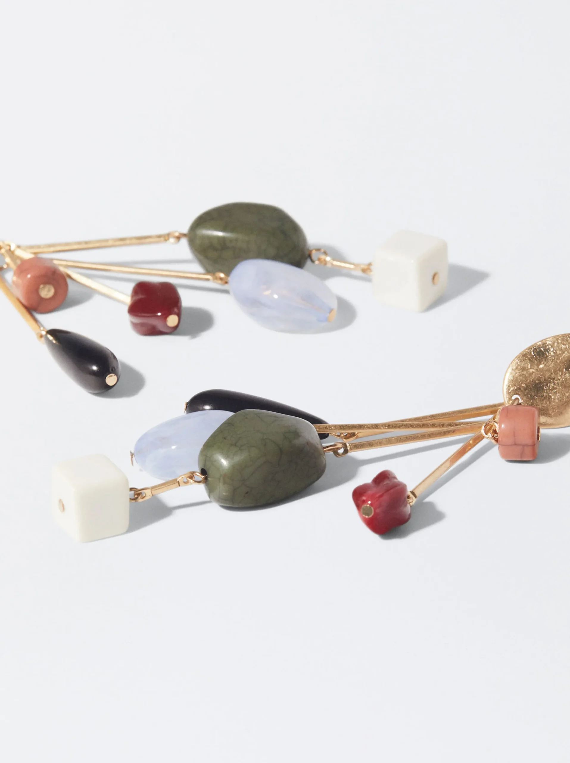 PARFOIS Pendientes Multicolor Multicor Fashion