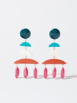 PARFOIS Pendientes Multicolor Multicor Cheap