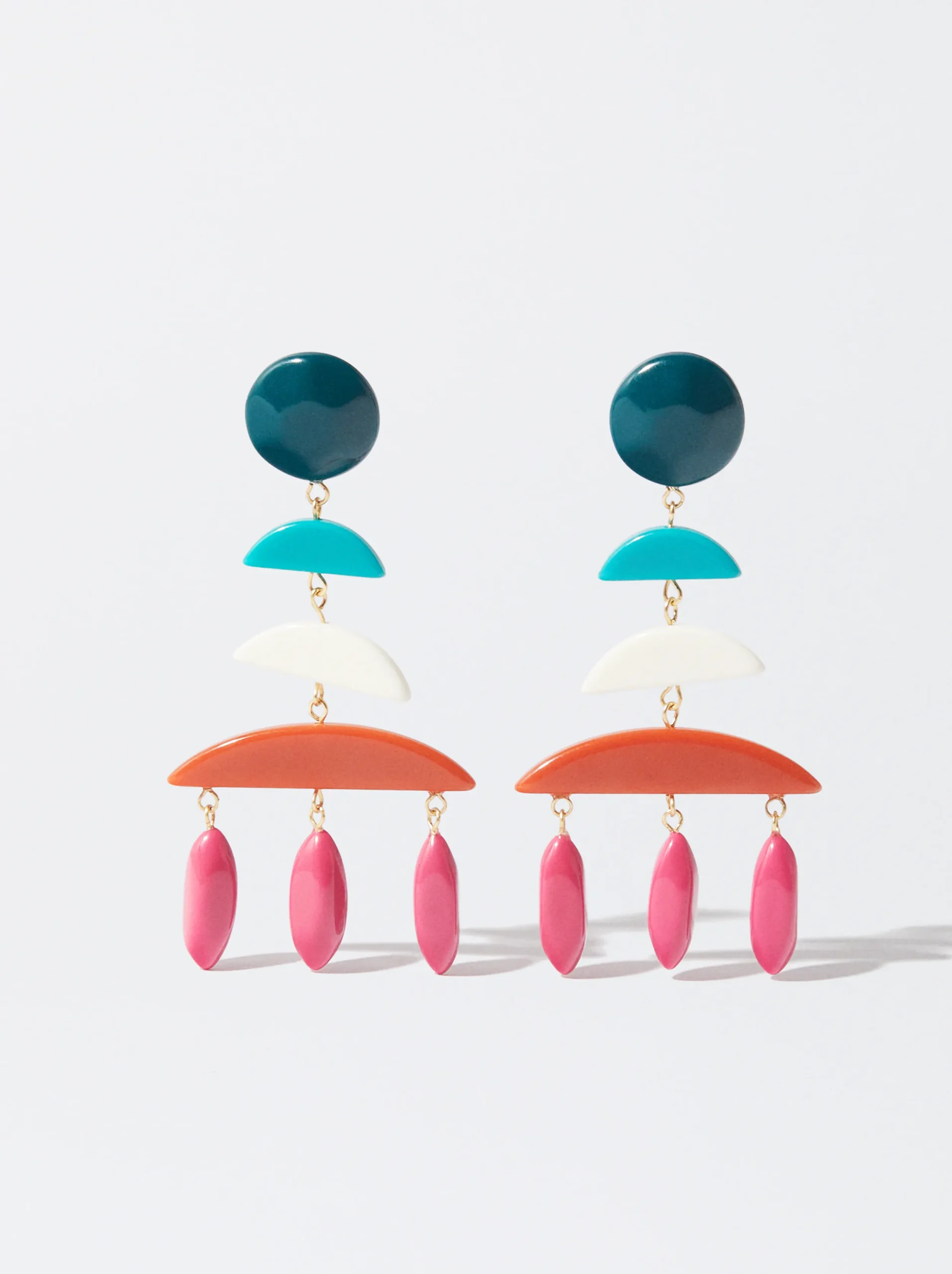 PARFOIS Pendientes Multicolor Multicor Cheap
