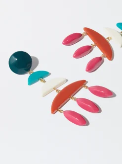PARFOIS Pendientes Multicolor Multicor Cheap