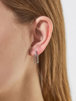 PARFOIS Pendientes s Plateado Flash Sale