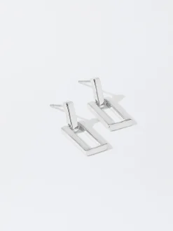 PARFOIS Pendientes s Plateado Flash Sale