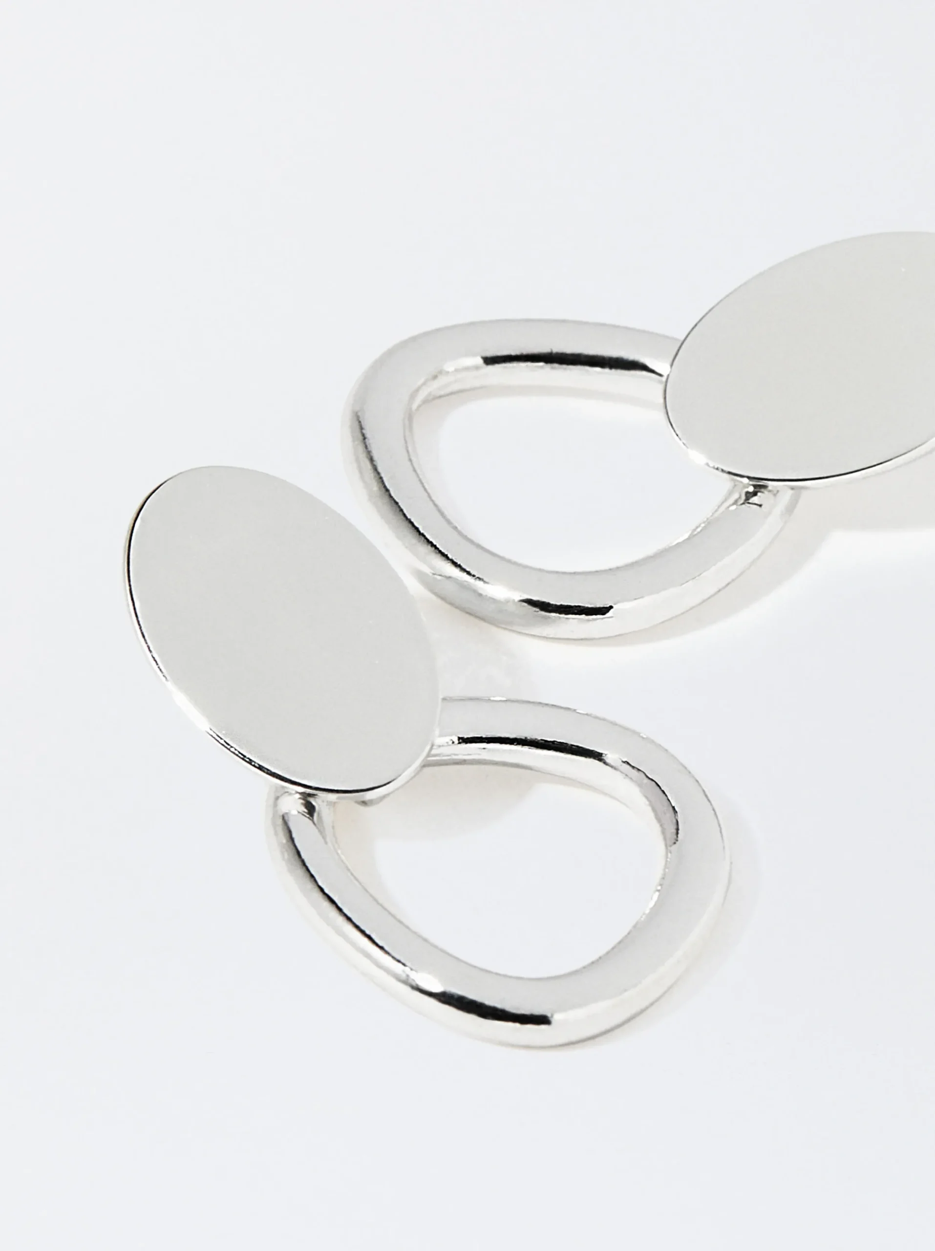PARFOIS Pendientes s Plateado Online