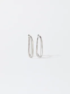 PARFOIS Pendientes s Plateado Sale