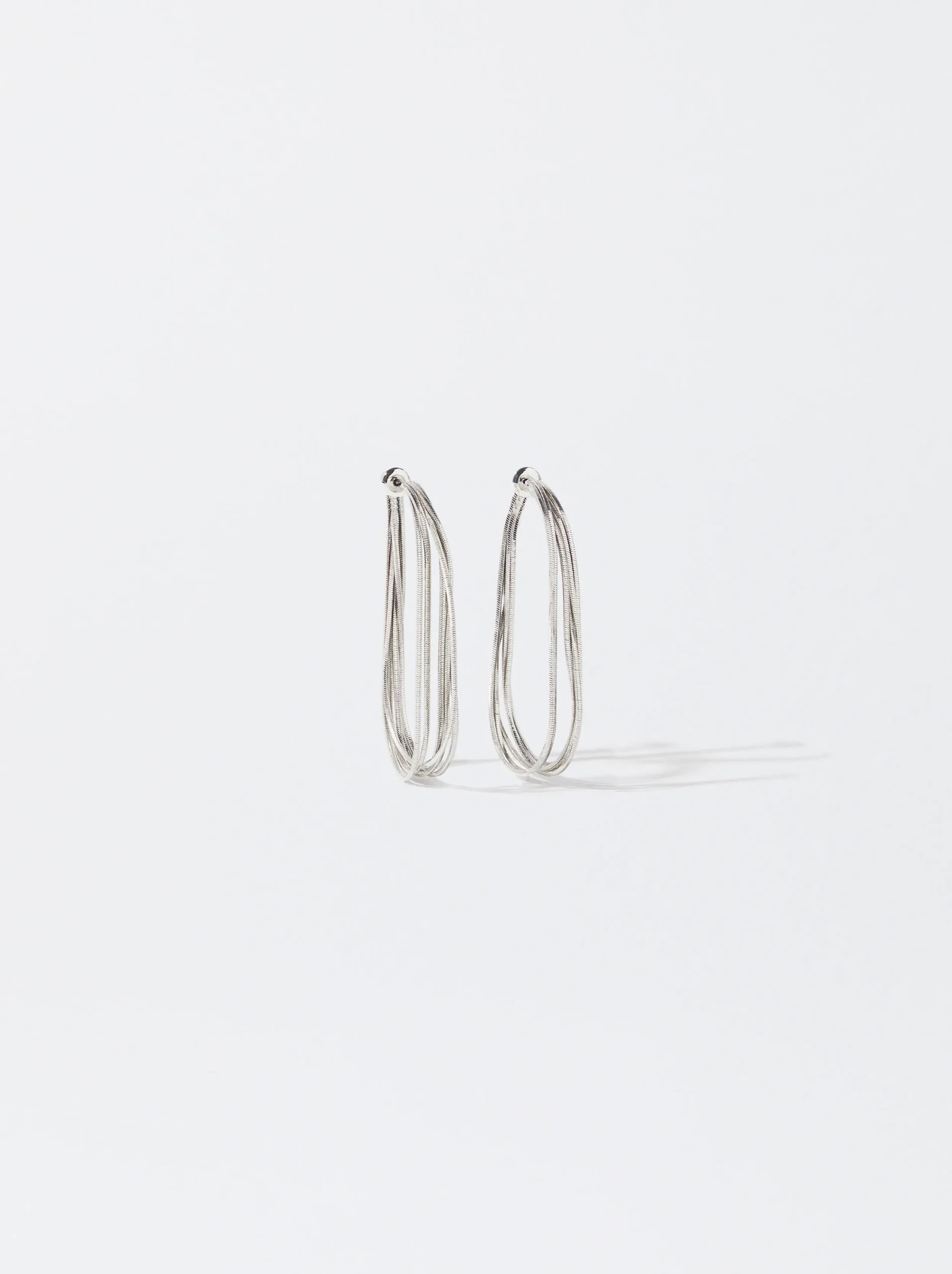 PARFOIS Pendientes s Plateado Sale