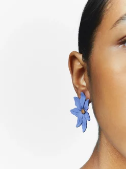 PARFOIS Pendientes Resina Violeta Discount
