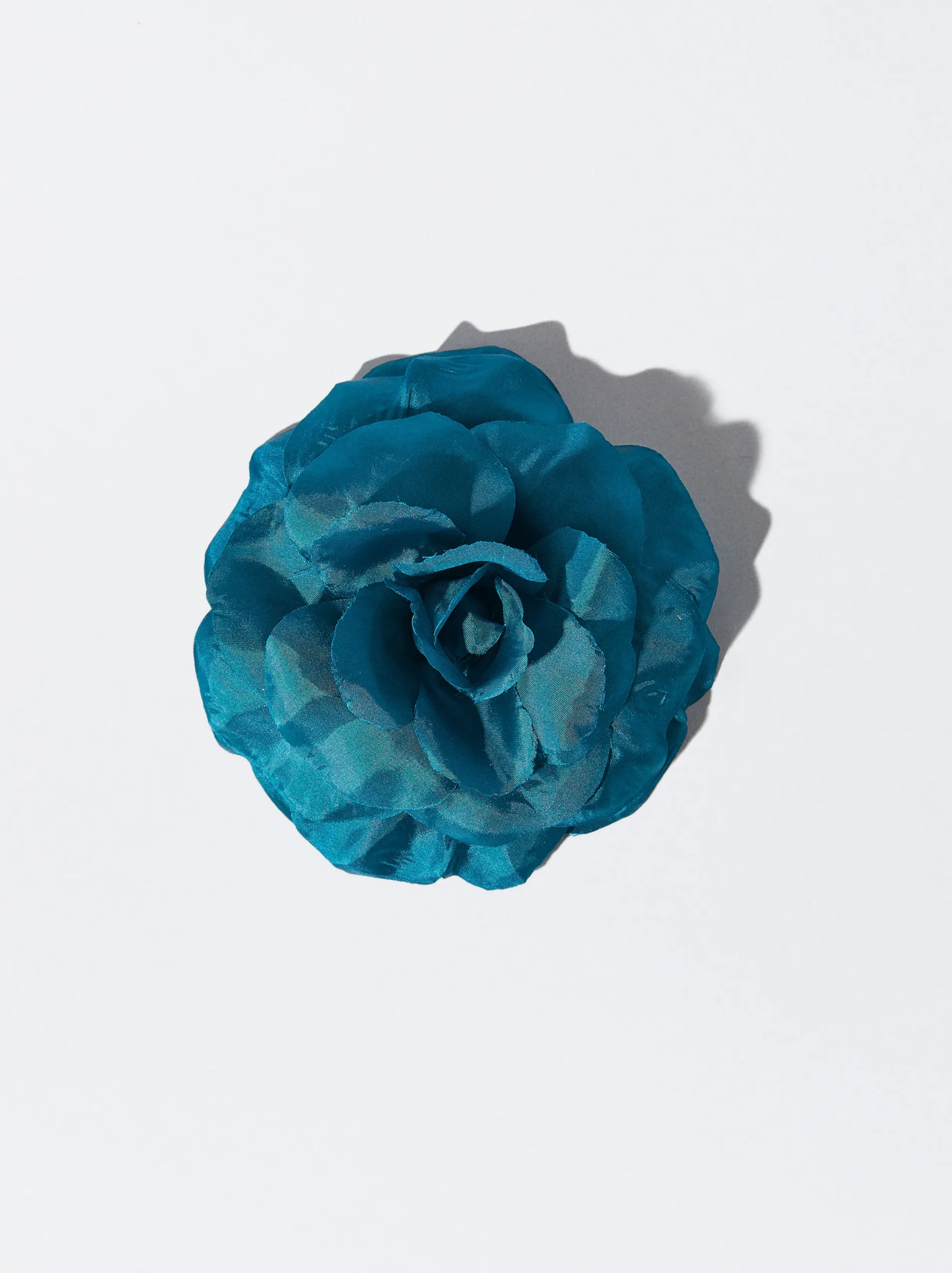 PARFOIS Pinza / Broche Con Flor Azul Fashion
