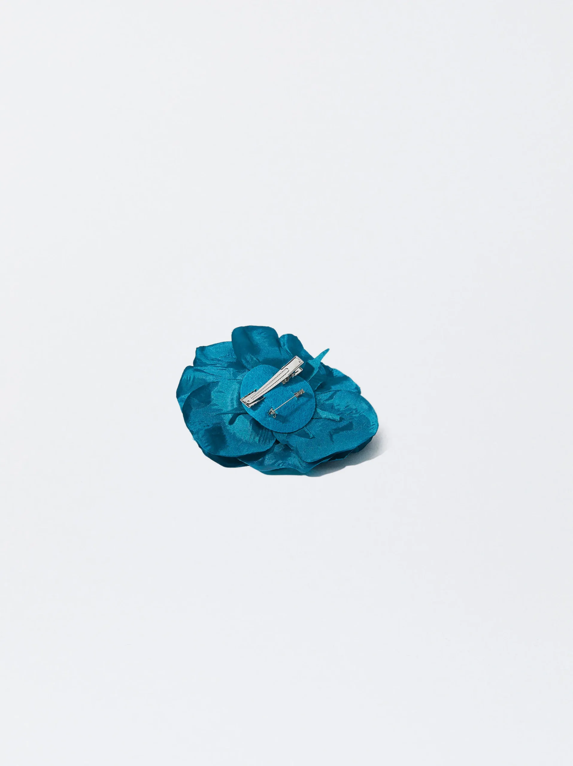 PARFOIS Pinza / Broche Con Flor Azul Fashion
