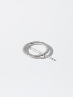 PARFOIS Pinza De Pelo Circular Plateado Cheap