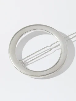PARFOIS Pinza De Pelo Circular Plateado Cheap