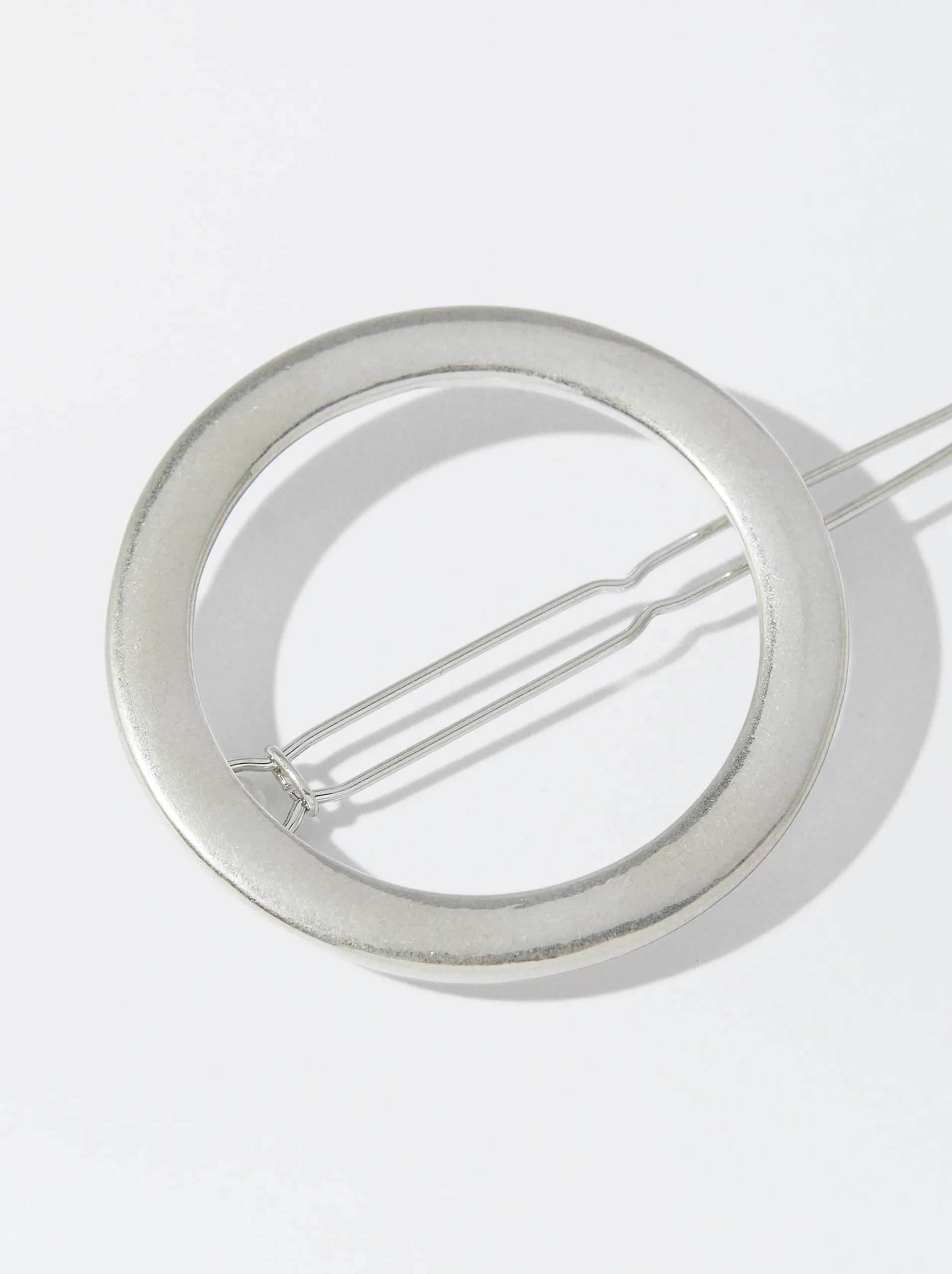 PARFOIS Pinza De Pelo Circular Plateado Cheap