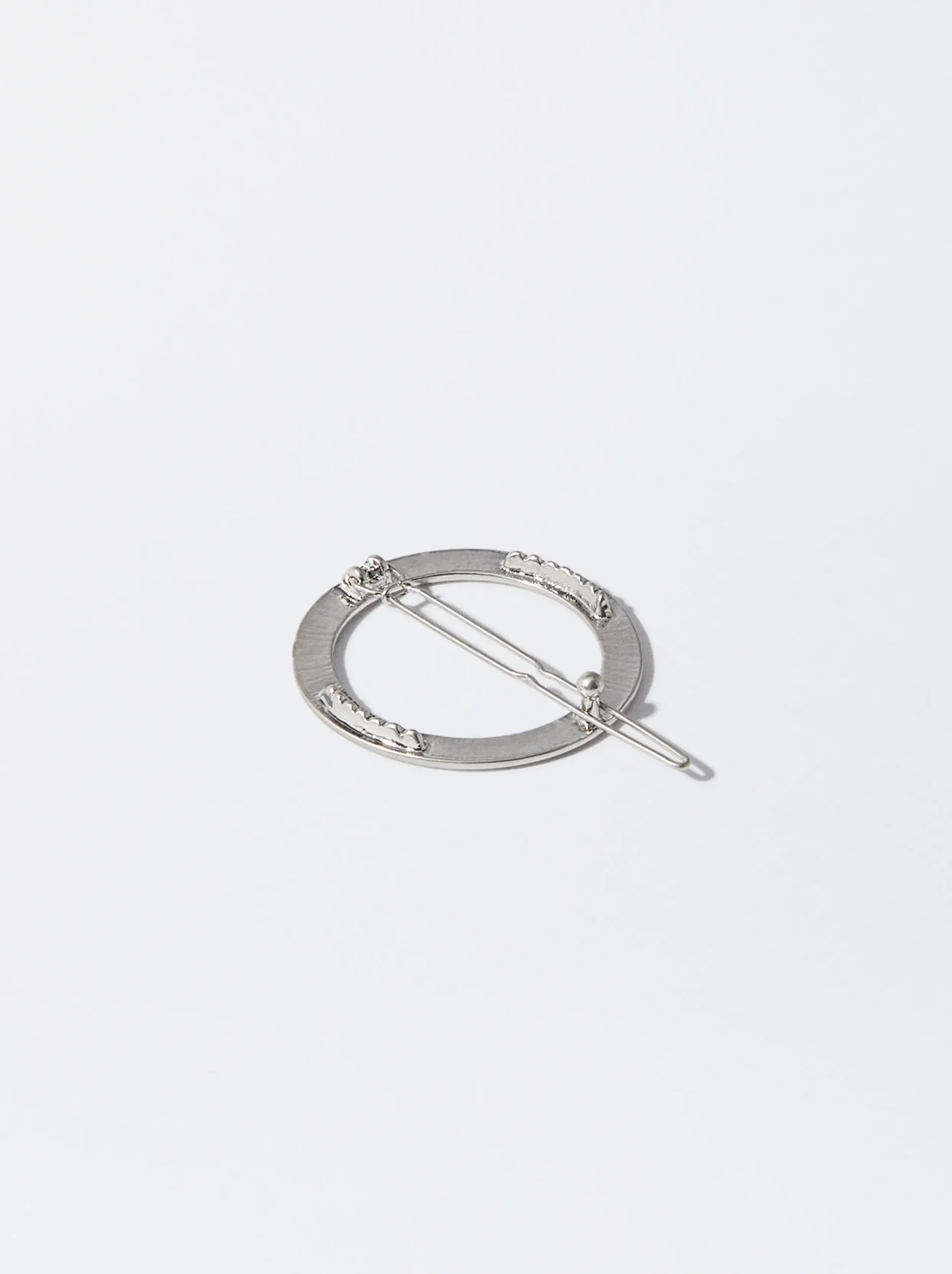 PARFOIS Pinza De Pelo Circular Plateado Cheap