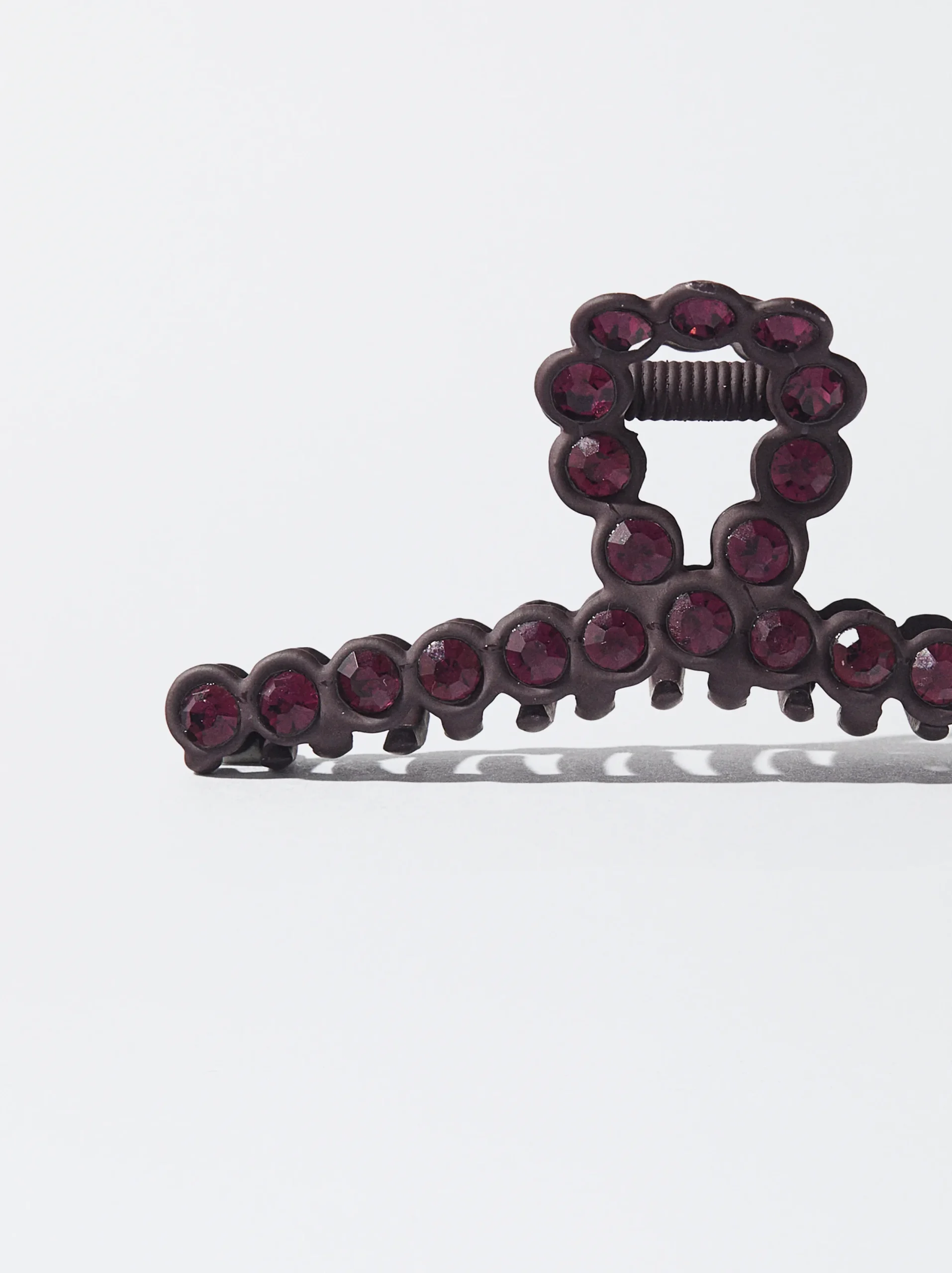PARFOIS Pinza De Pelo Con Cristales Rosa New