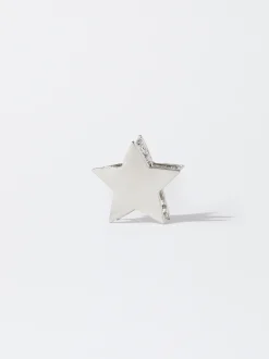 PARFOIS Pinza De Pelo Con Estrella Plateado Cheap