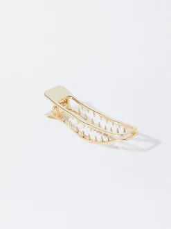 PARFOIS Pinza De Pelo Dorada Dorado Clearance
