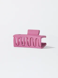 PARFOIS Pinza De Pelo Resina Rosa Fashion