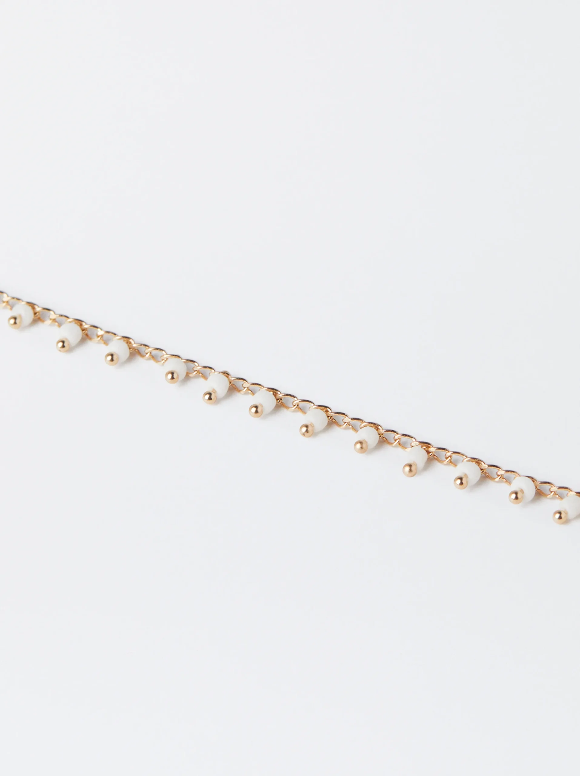 PARFOIS Pulsera Ajustable Con Abalorios Dorado Store