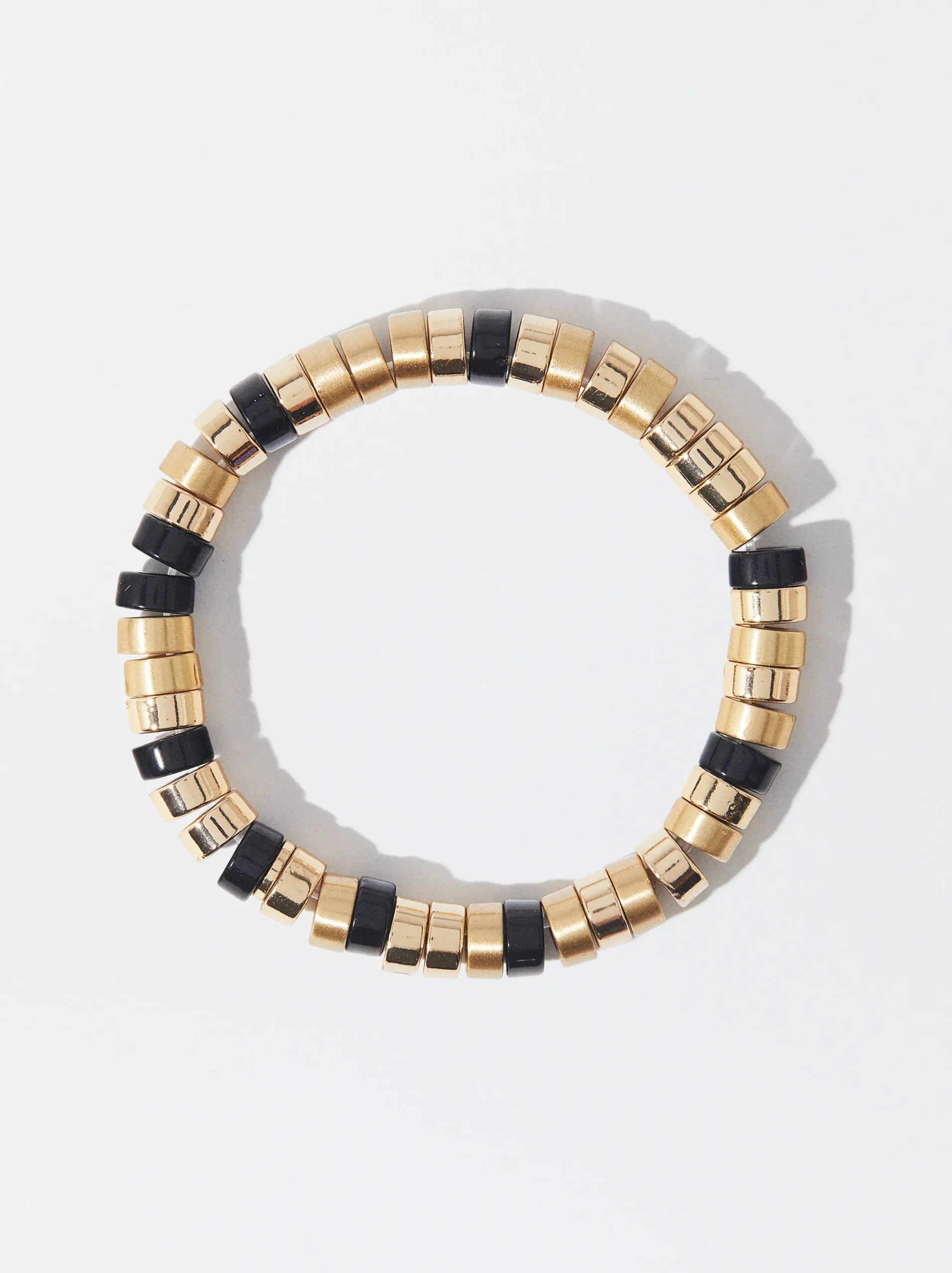 PARFOIS Pulsera Ajustable Con Resina Negro Cheap