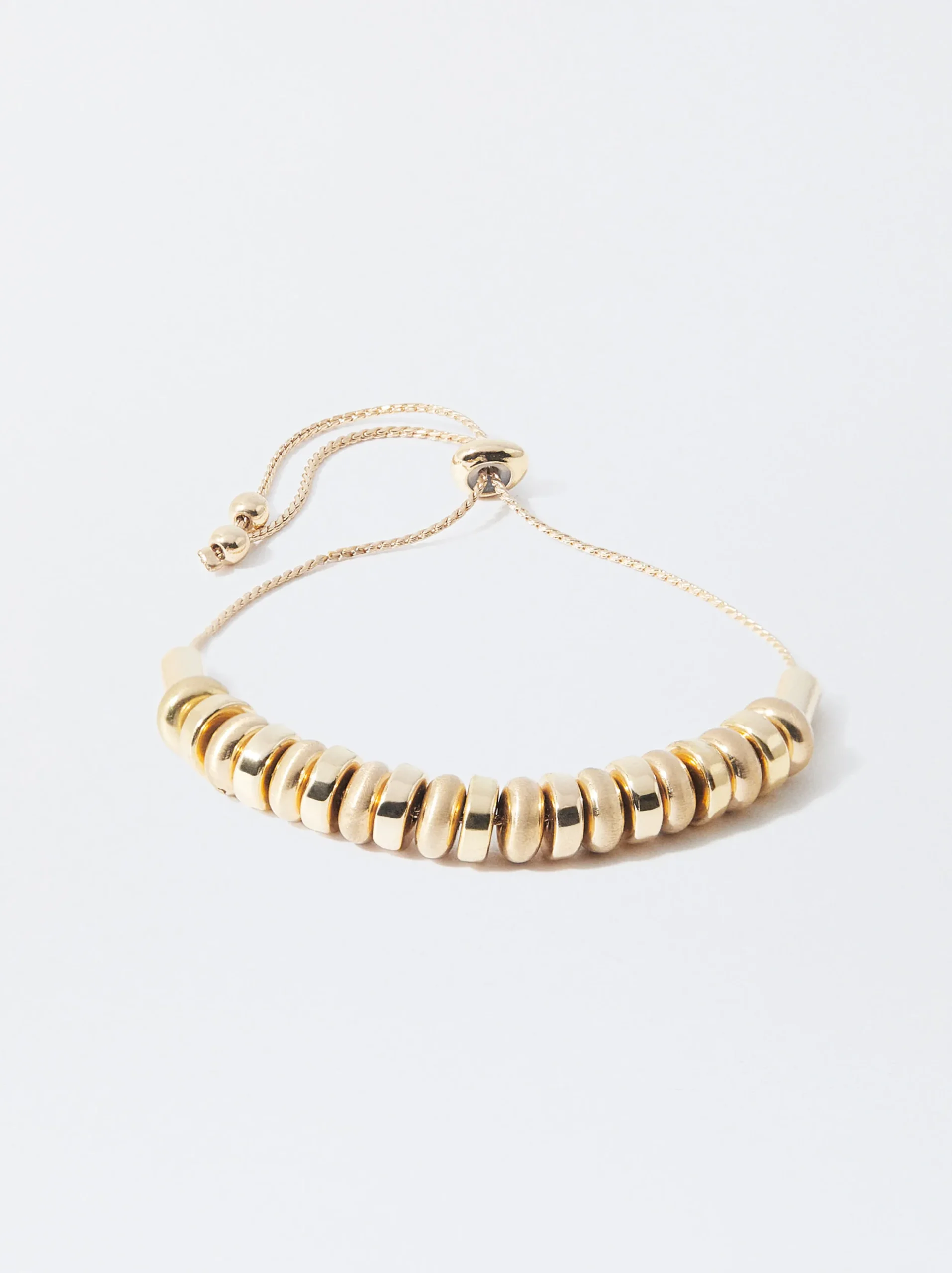 PARFOIS Pulsera Ajustable Dorada Dorado Shop