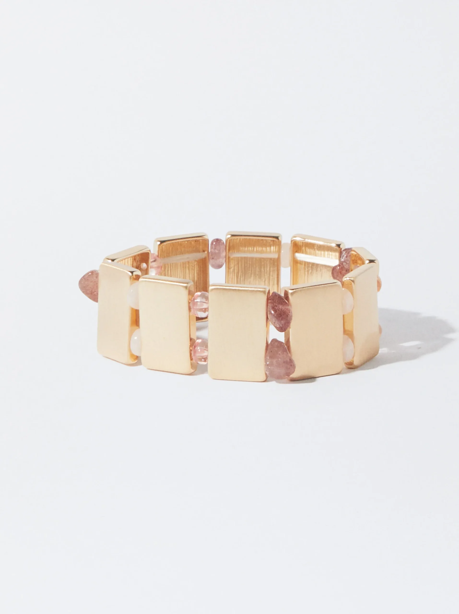 PARFOIS Pulsera Ajustable Dorada Multicor Best