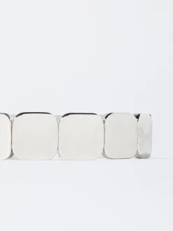 PARFOIS Pulsera Ajustable Plateada Plateado Shop