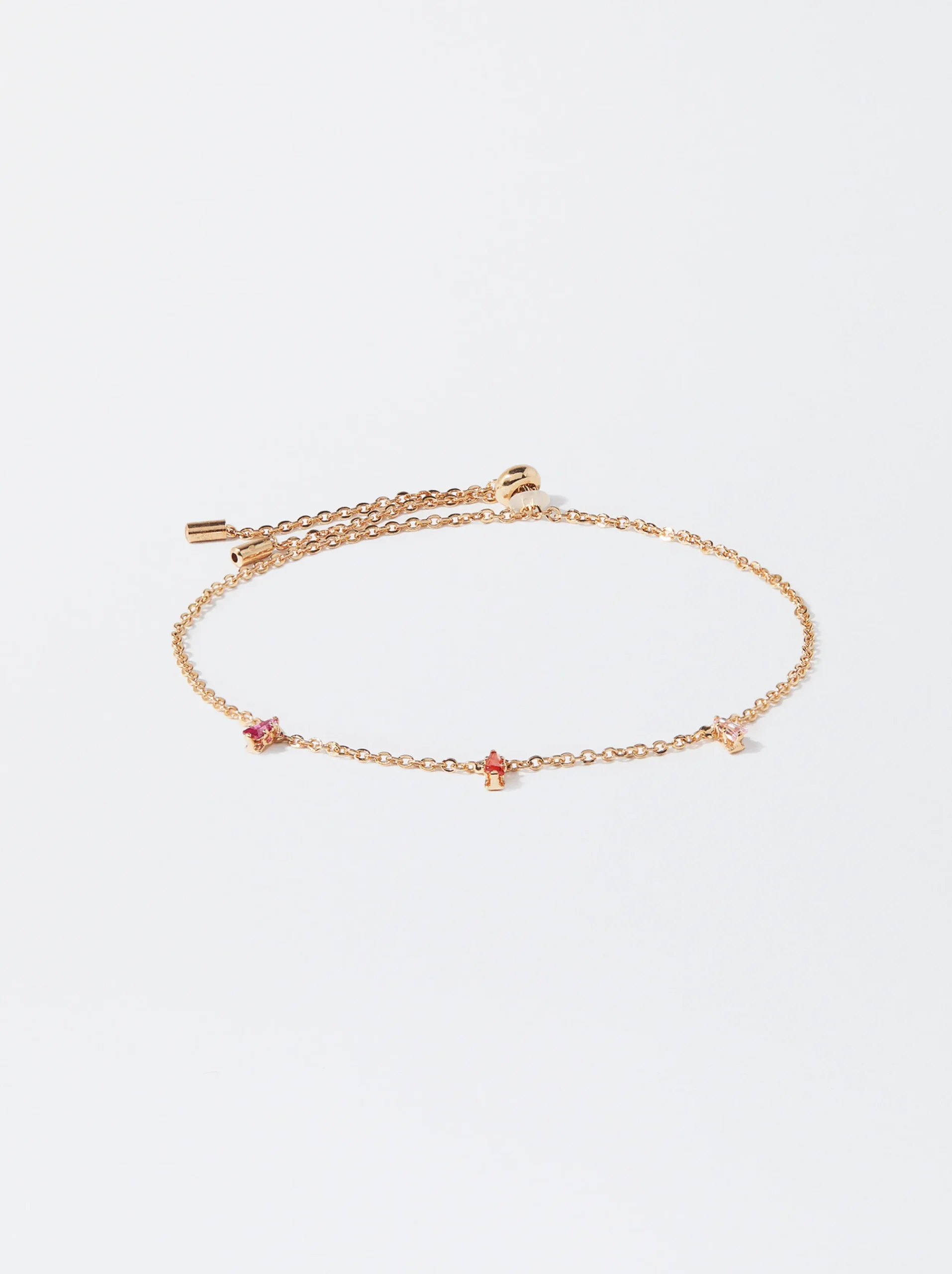 PARFOIS Pulsera Con Circonitas Multicor Cheap