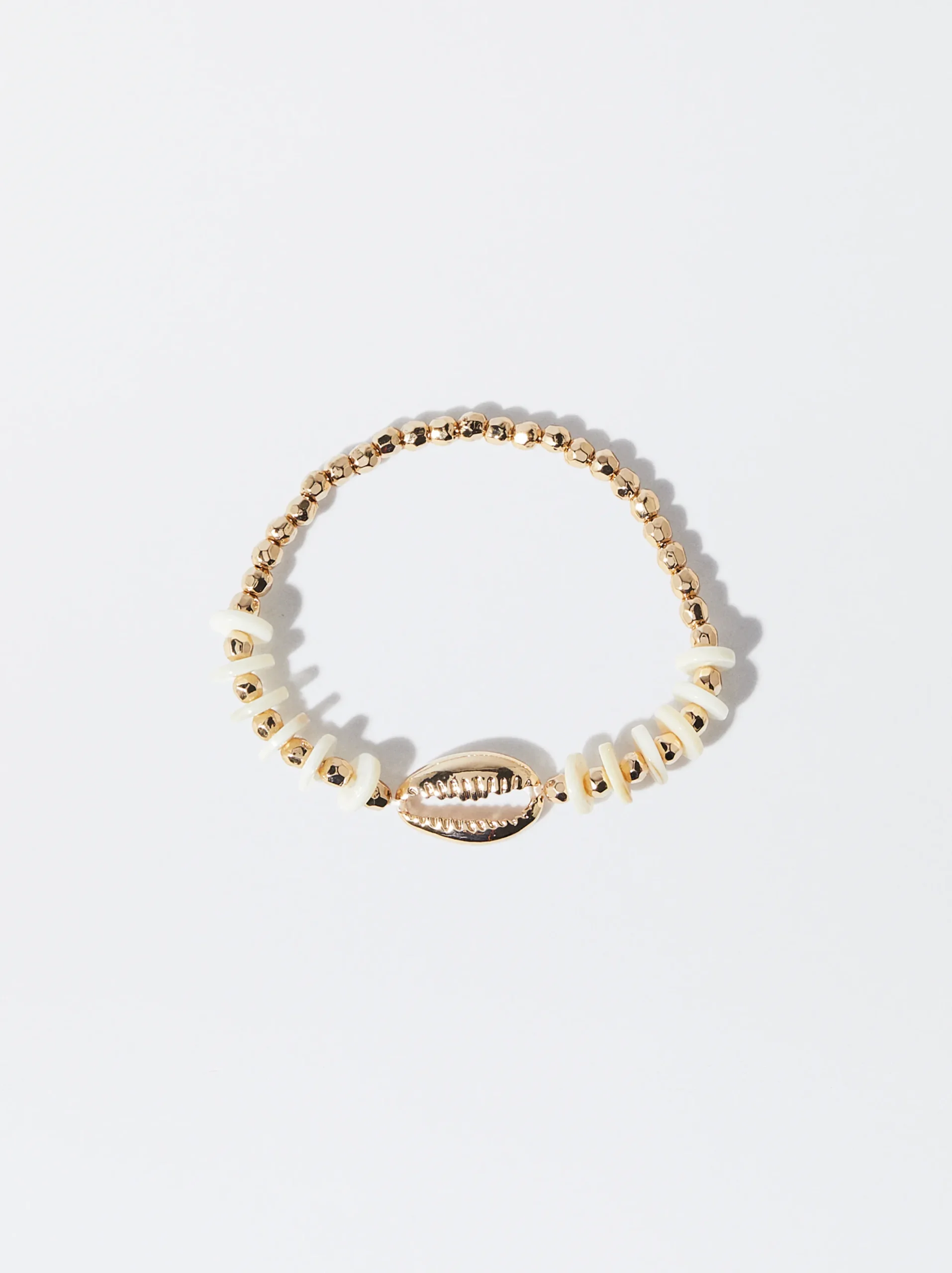 PARFOIS Pulsera Con Concha Dorado Best