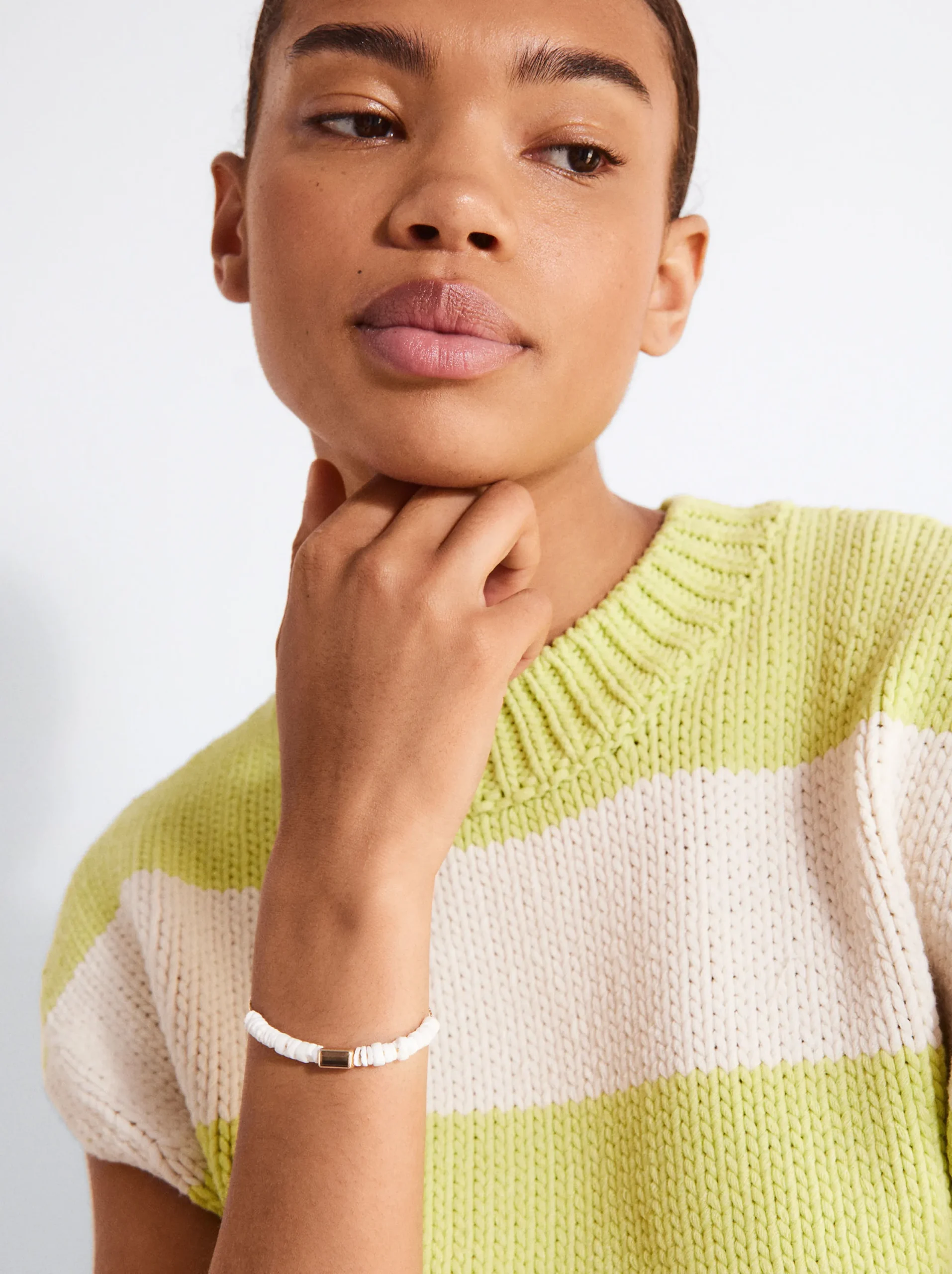 PARFOIS Pulsera Con Conchas Dorado Shop