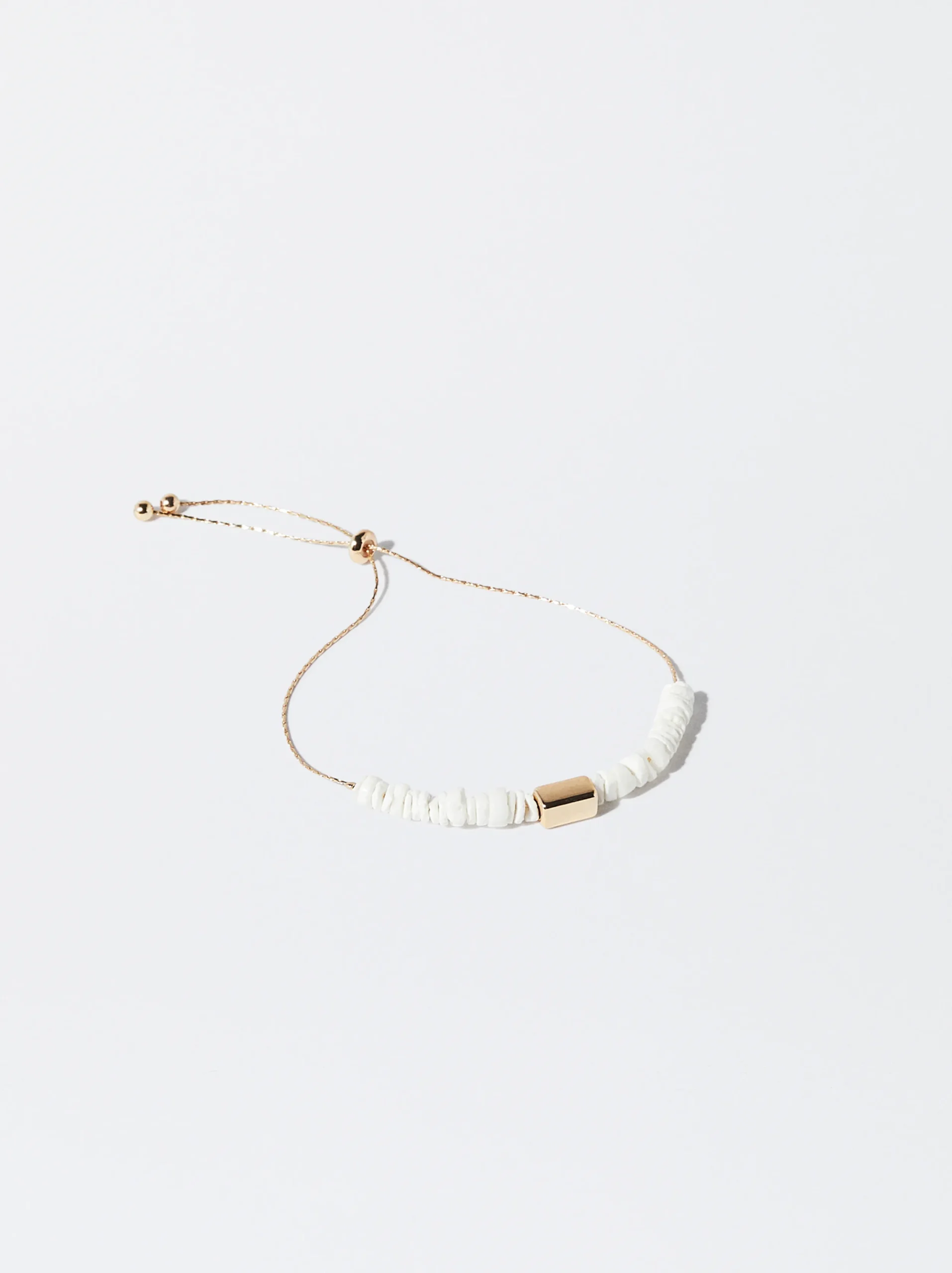 PARFOIS Pulsera Con Conchas Dorado Shop