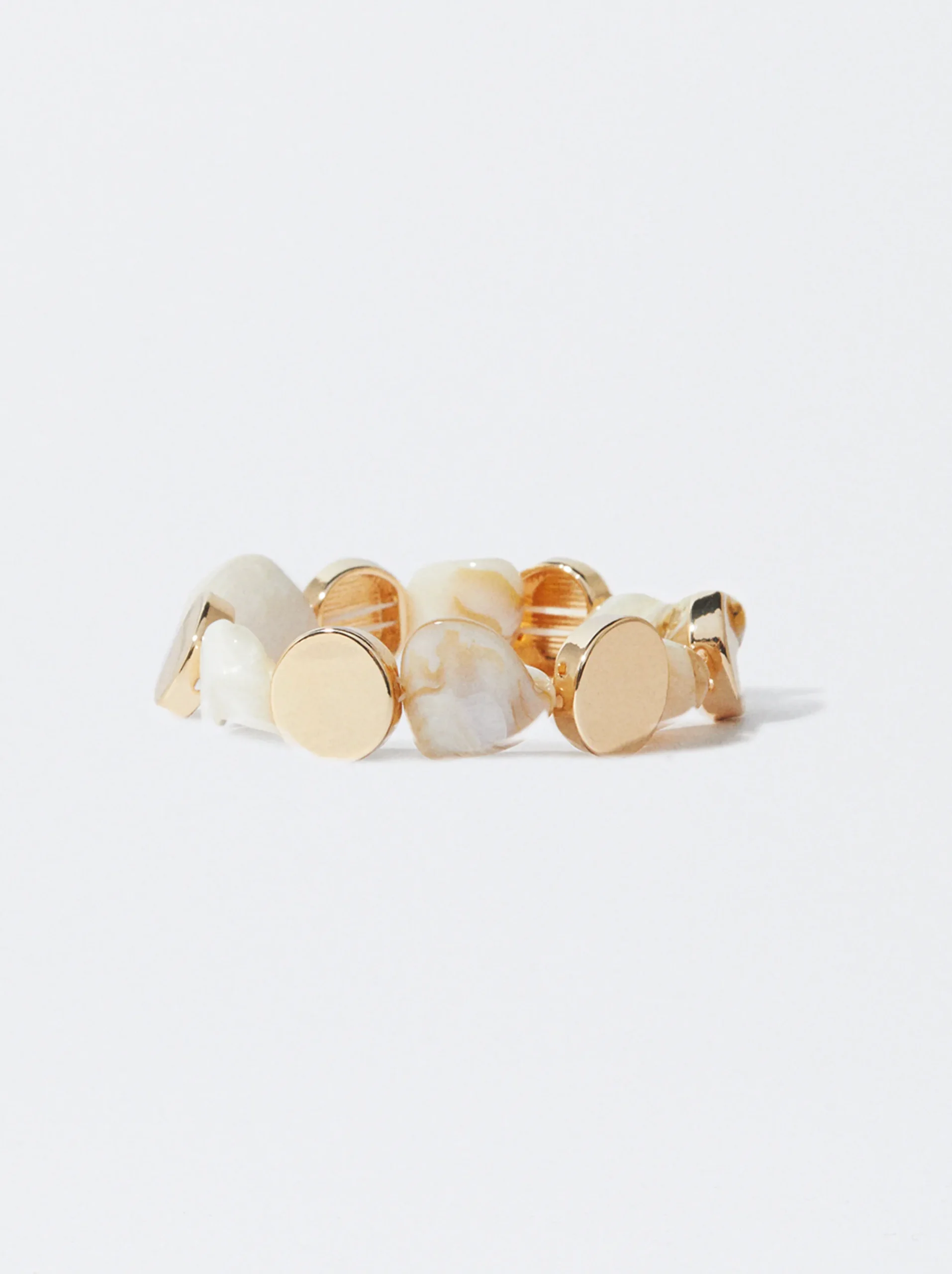 PARFOIS Pulsera Conchas Dorado Shop
