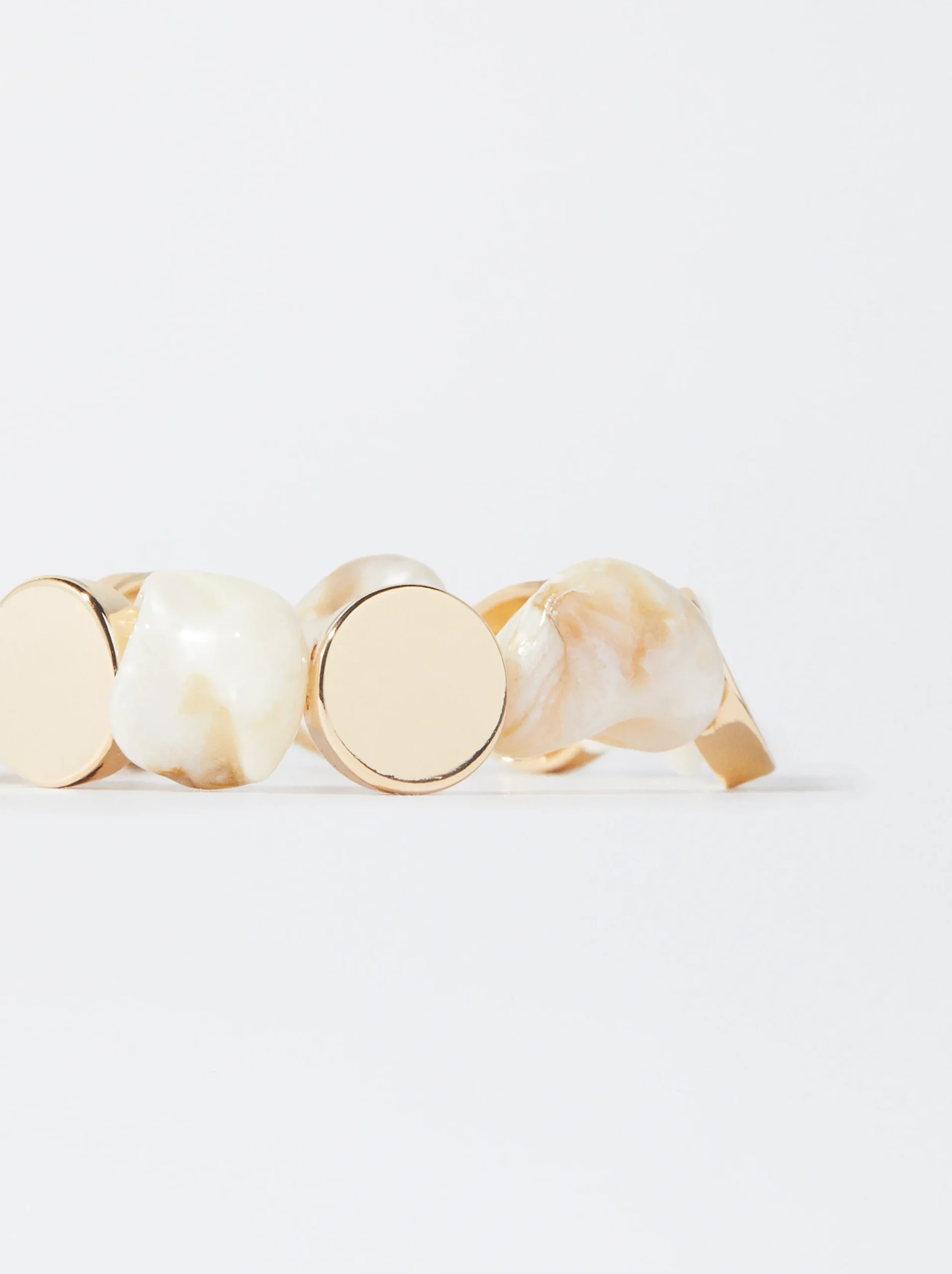 PARFOIS Pulsera Conchas Dorado Shop